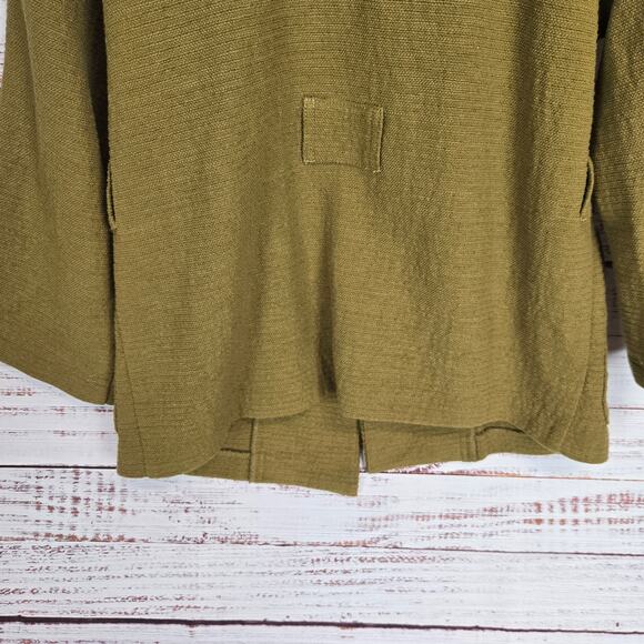 Madewell Texture & Thred Wrap Jacket S Missing Sash Excellent as Open Cardigan - Picture 6 of 14